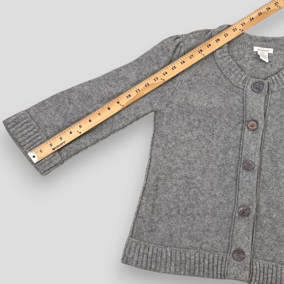Sundance Women's Cardigan Sweater Gray Buttons Cotton Merino Wool Size Medium - Picture 6 of 6
